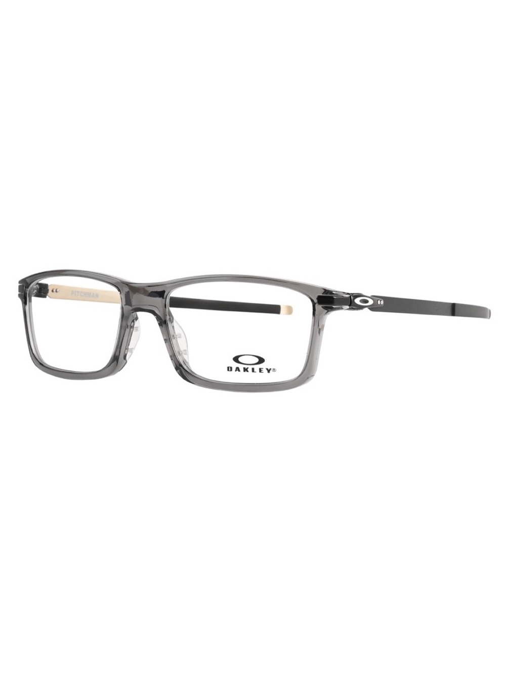 NEW OAKLEY OX8050-0653 PITCHMAN GREY SMOKE AUTHENTIC EYEGLASSES 55-18-140